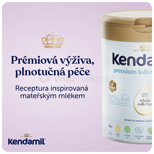 Kendamil Premium 2 HMO+ Následná dojčenská mliečna výživa (od ukončeného 6. mesiaca)