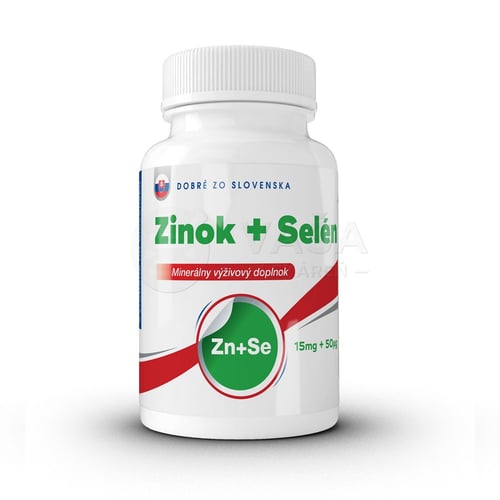 Dobré zo Slovenska Zinok 15 mg + Selén 50 mcg