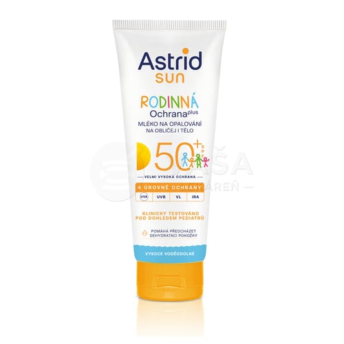 Astrid Sun rodinné mlieko na opaľovanie SPF50+