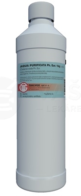 Aqua purificata Ph.Eur. - GALVEX