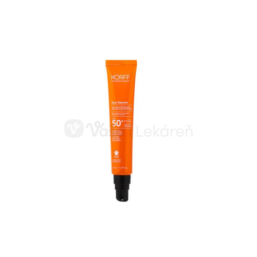 Korff Sun Secret Pleťový fluid na problematickú pleť so zmatňujúcim efektom SPF50+