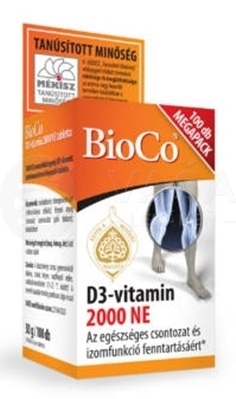 BioCo Vitamín D3 2000 IU