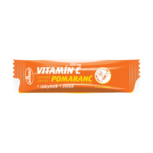Vitar Vitamín C 300 mg + Rakytník + Zinok
