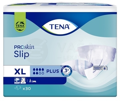 TENA Slip Plus XL Plienkové nohavičky zalepovacie