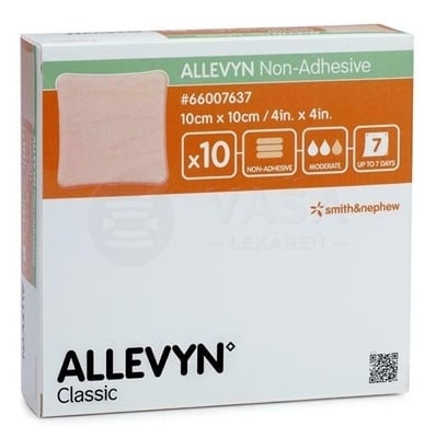 Allevyn Non-Adhesive Krytie na rany (10 x 10 cm)