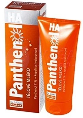 Dr. Müller Panthenol HA 7% upokojujúce telové mlieko