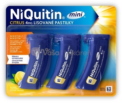 NiQuitin Mini Citrus 4 mg