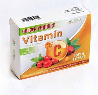 Golden Product Vitamín C 500 mg + šípkový extrakt