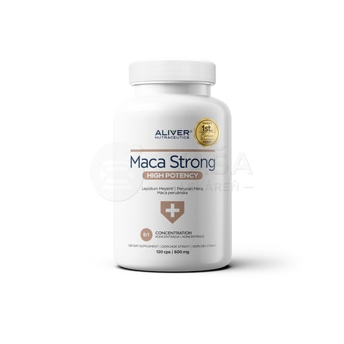 ALIVER Maca Peruánska Strong (Koncentrát 6:1)