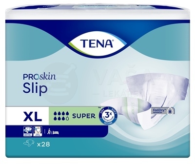 TENA Slip Super XL Plienkové nohavičky zalepovacie