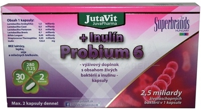 Jutavit Probio Plus 6 Kmenov 30cps+inulin xxx