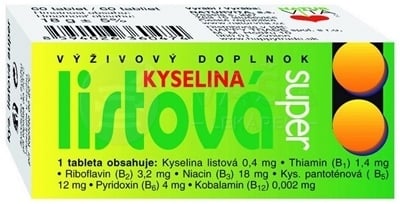 Naturvita Kyselina listová Super