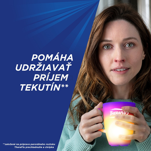 Theraflu Prechladnutie a chrípka Horúci nápoj