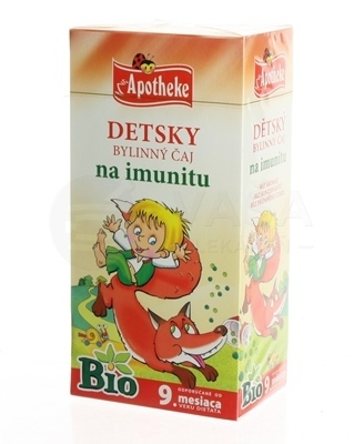 Apotheke BIO Detský bylinný čaj Na imunitu (od ukončeného 9. mesiaca)