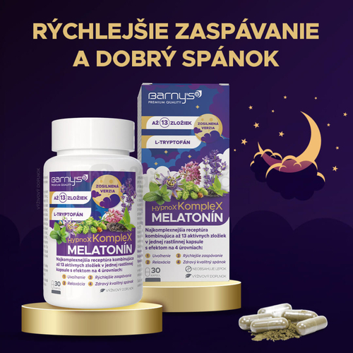 Barny&#039;s HypnoX KompleX Melatonín