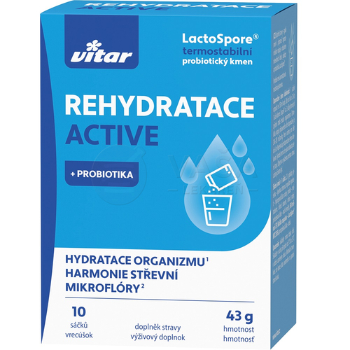 Vitar Rehydratace Active + Probiotiká