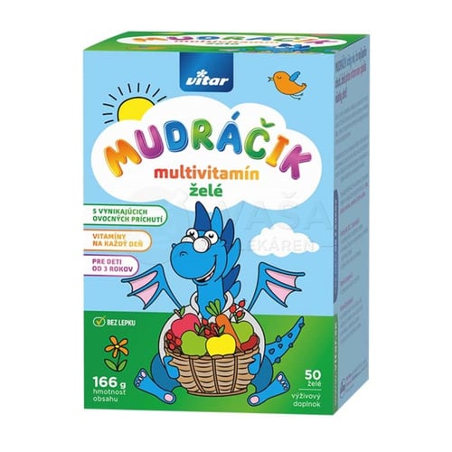 Vitar MUDRÁČIK Multivitamín želé