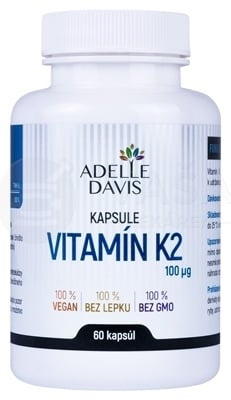 Adelle Davis Vitamín K2 100 mcg