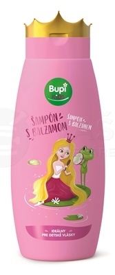 Bupi Kids Detský šampón s balzamom (ružový)