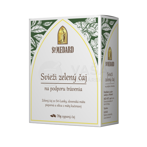SVM Svieži zelený čaj Na podporu trávenia