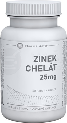 Pharma Activ Zinok Chelát 25 mg