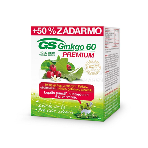 GS Ginkgo 60 Premium