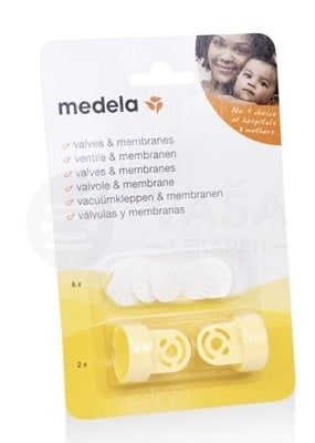 Medela Náhradné ventily a membrány na odsávačku mlieka (Set)