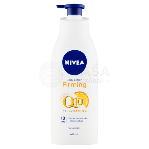 Nivea Q10 + Vitamín C Spevňujúce telové mlieko na normálnu pokožku