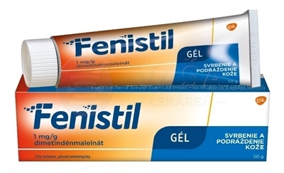 Fenistil Gél pri poštípnutí hmyzom a svrbení