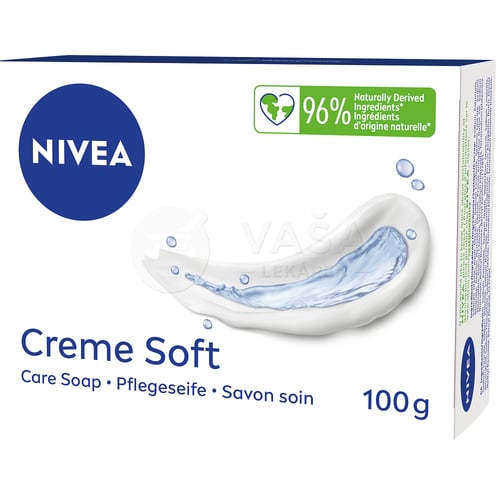 Nivea  Creme Soft Tuhé krémové mydlo