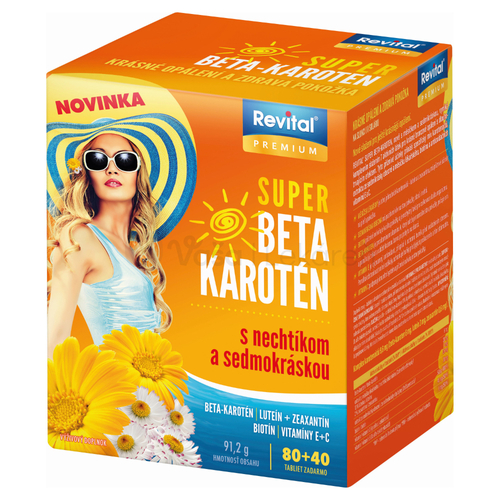 Beta Karoten Super+nechtik 80+40tbl Revital Sezxxx