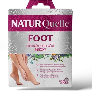 NaturQuelle Foot Exfoliačné ponožky