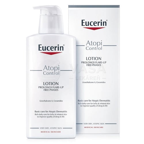 Eucerin AtopiControl Telové mlieko na suchú pokožku