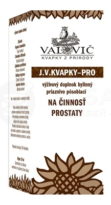 J.V. Kvapky PRO (na činnosť prostaty)
