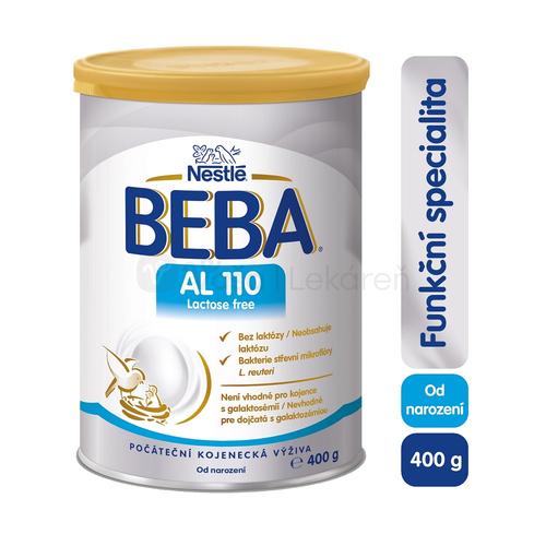 Beba Al110 Lactoza Free 400g plv 12453008 In.20xxx