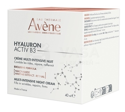 Avene Hyaluron Activ B3 Multiintenzívny nočný krém