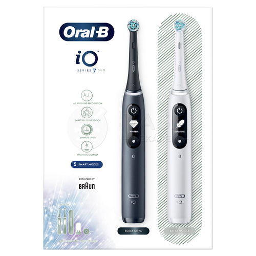 Oral-B iO Series 7 Duo Black &amp; White