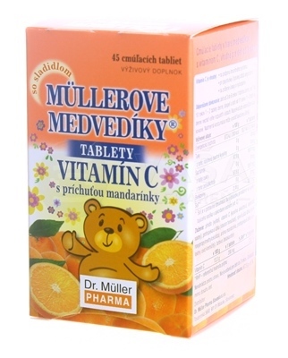 Müllerove medvedíky Vitamín C