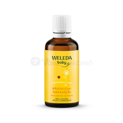 WELEDA Baby Olej na masáž bruška dojčaťa