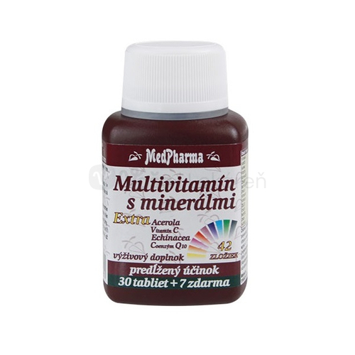 MedPharma Multivitamín s minerálmi Extra