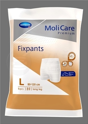 MoliCare Premium Fixpants Long Leg L Fixačné nohavičky dlhší strih  (80-120 cm)