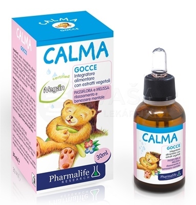 Pharmalife Calma Drops Ukľudňujúce kvapky pre deti