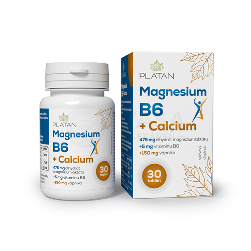 Platan Magnézium B6 + Calcium