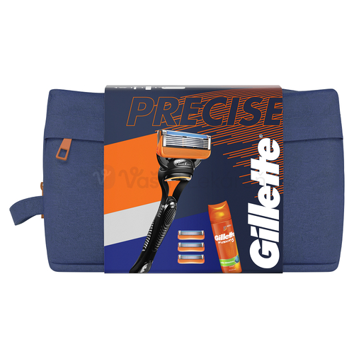 Gillette Fusion Precise Pánska darčeková sada v kozmetickej taške