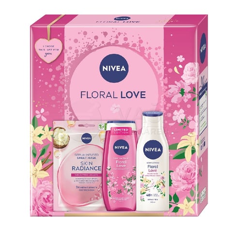 Nivea Box Floral Love Dámska darčeková kazeta