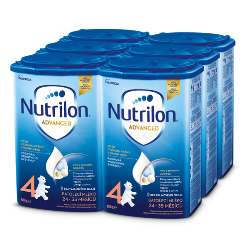 Nutrilon Advanced 4 Batoľacia mliečna výživa (od ukončeného 24. mesiaca) MULTIPACK