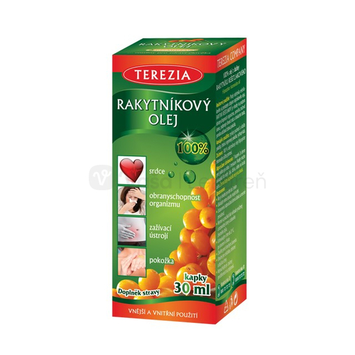 Rakytnikovy Olej 100% 30ml Kvapky Terezia H133 xxx