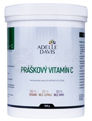 Adelle Davis Práškový Vitamín C