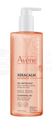 Avene XeraCalm Nutrition Umývací gél na suchú citlivú pokožku