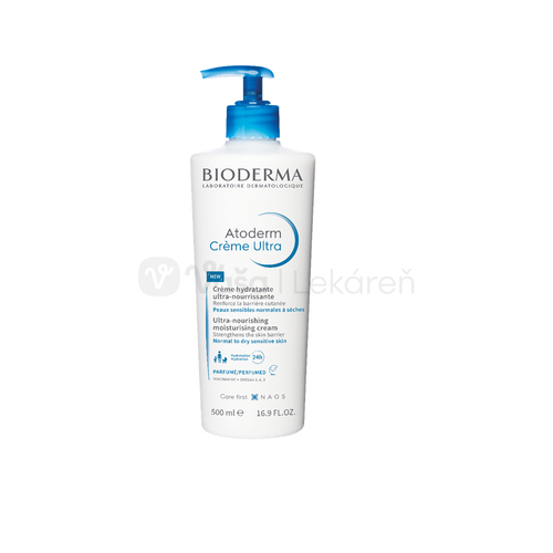 Bioderma Atoderm Krém Ultra Hydratačný a ultra výživný telový krém (parfumovaný)